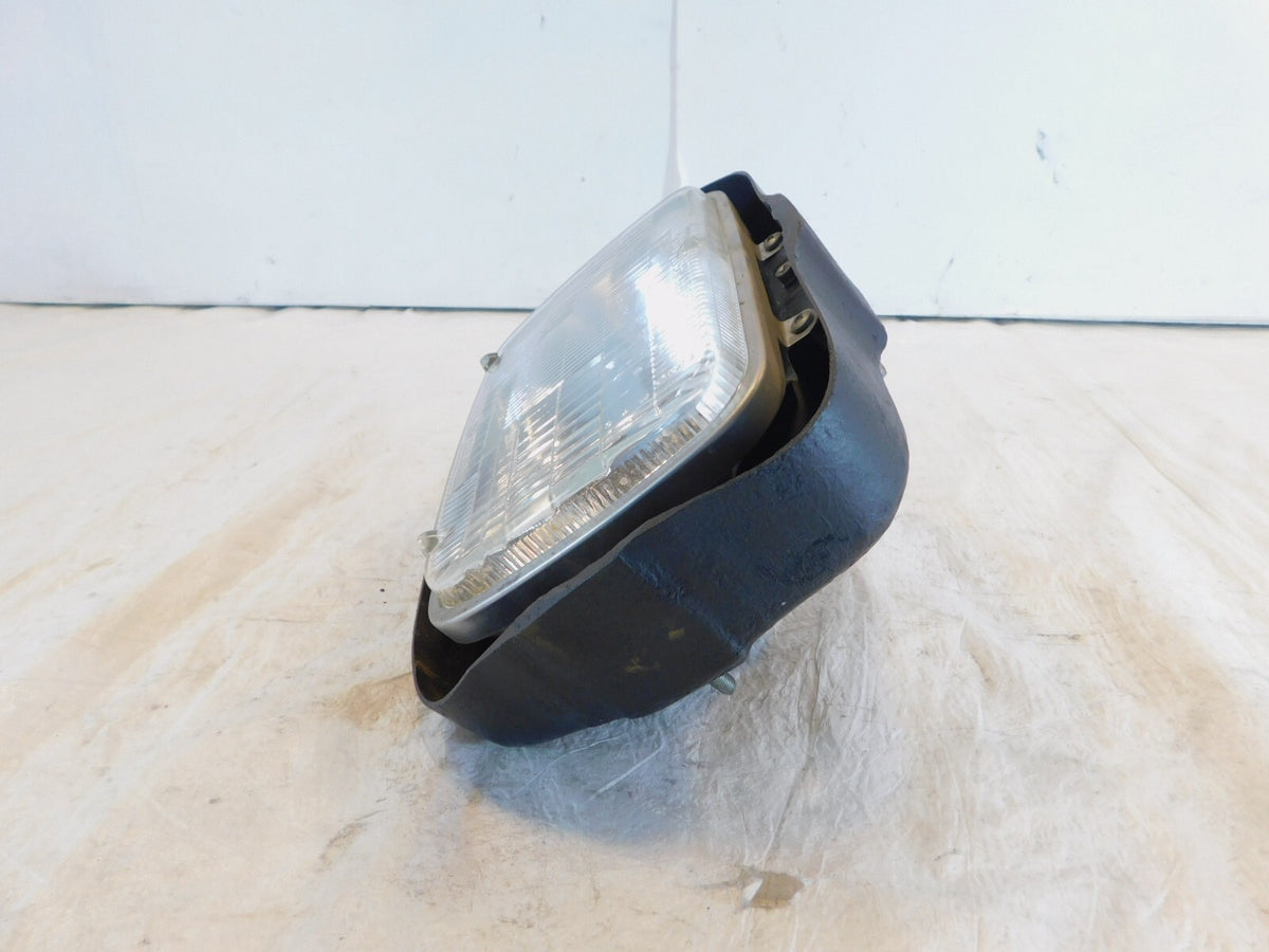 1995 95 Buell S2 S2T Thunderbolt White Front Headlight Headlamp Assembly - C3 Cycle