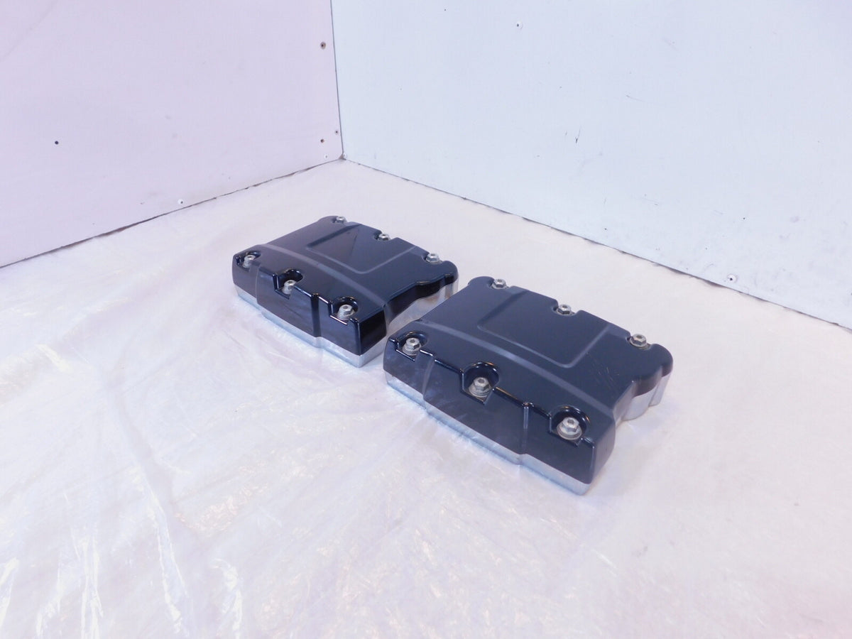 Harley Road King Dyna & Softail Black Cylinder Head Top Rocker Boxes & Arms - C3 Cycle