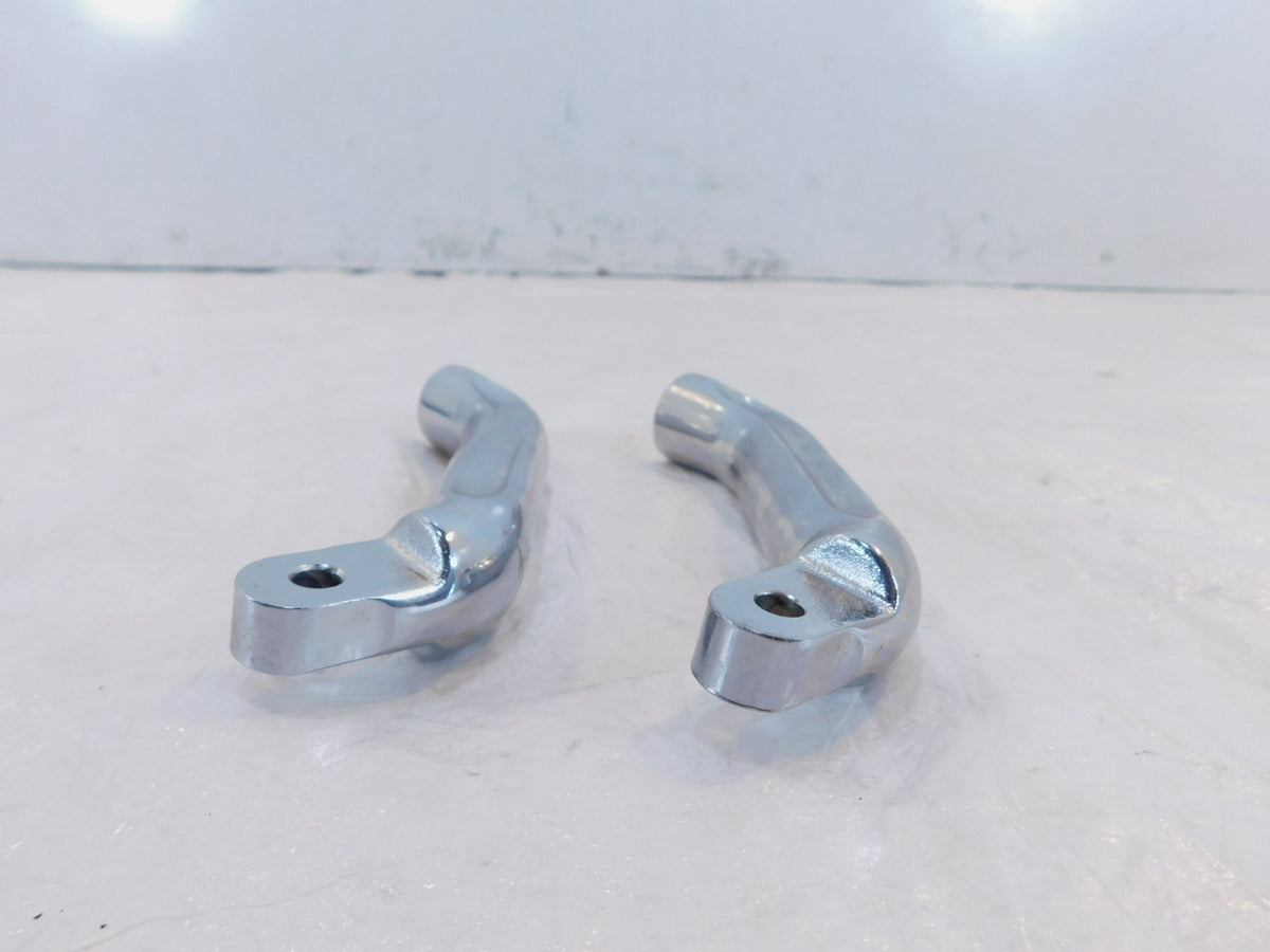 Harley Davidson CVO Street & Road Glide Chrome Front Footboard Floorboard Mounts - C3 Cycle