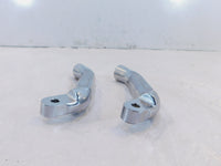 Harley Davidson CVO Street & Road Glide Chrome Front Footboard Floorboard Mounts - C3 Cycle