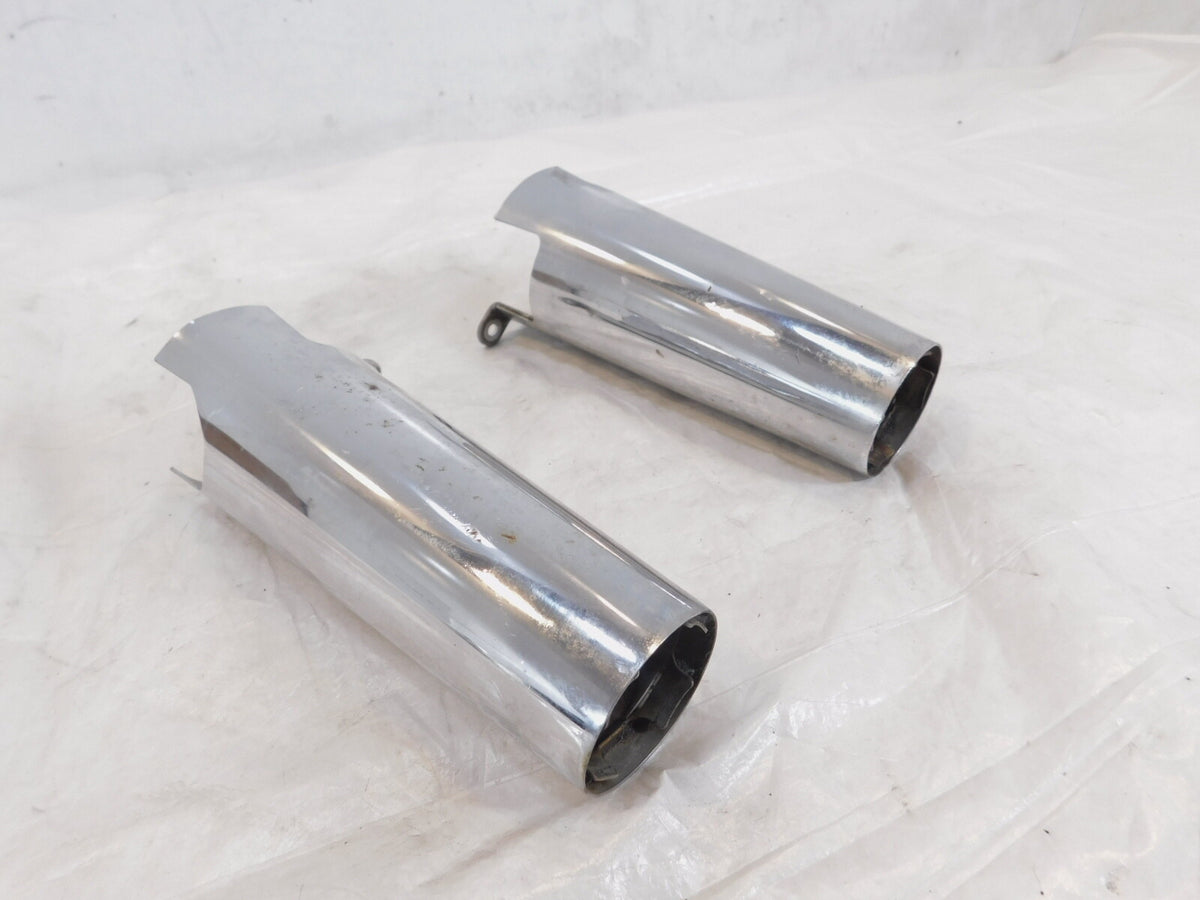Kawasaki Vulcan 800 1500 Classic VN1500 VN800 Upper Front Fork Tube Tin Covers - C3 Cycle