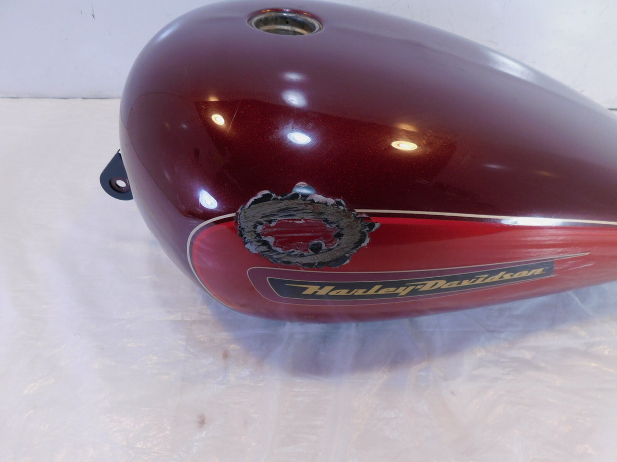 2007-2017 Harley Sportster 883 & 1200 Red Custom & Low Fuel Gas Petrol Tank - C3 Cycle