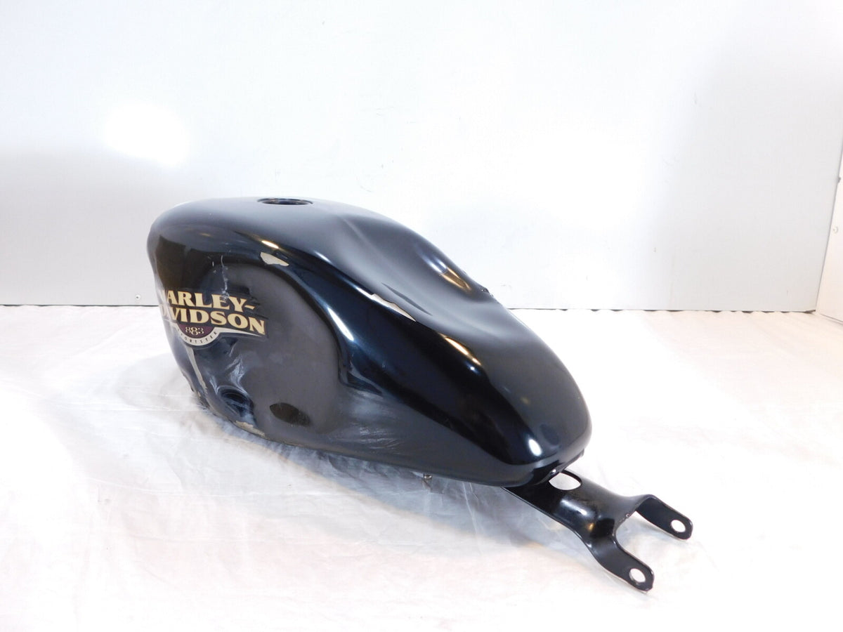Dented Harley Sportster 883 Iron 1200 Nightster Black Fuel Gas Petrol Tank - C3 Cycle