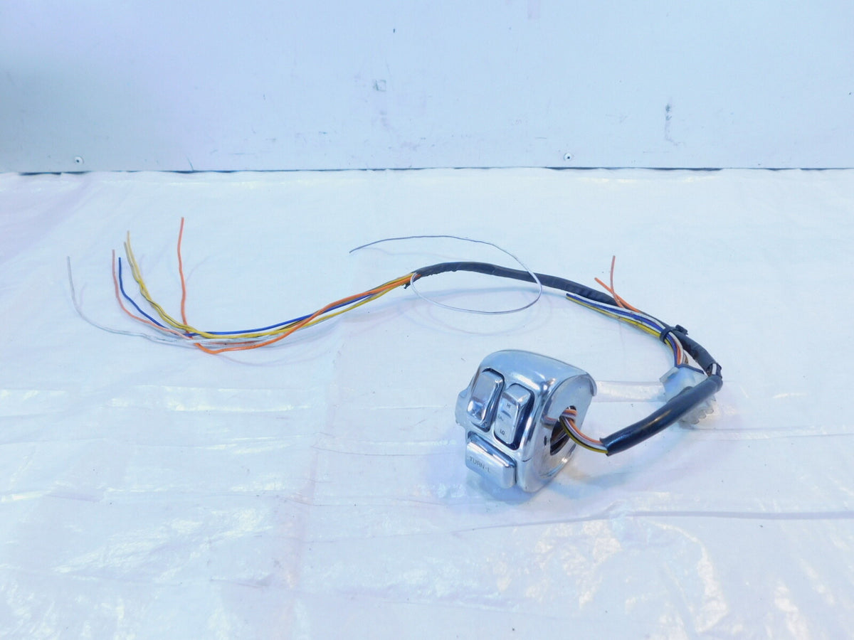 2001 Titan Phoenix ZRM ZSX EVO Chrome Left Turn Signal Horn & Headlight Switches - C3 Cycle