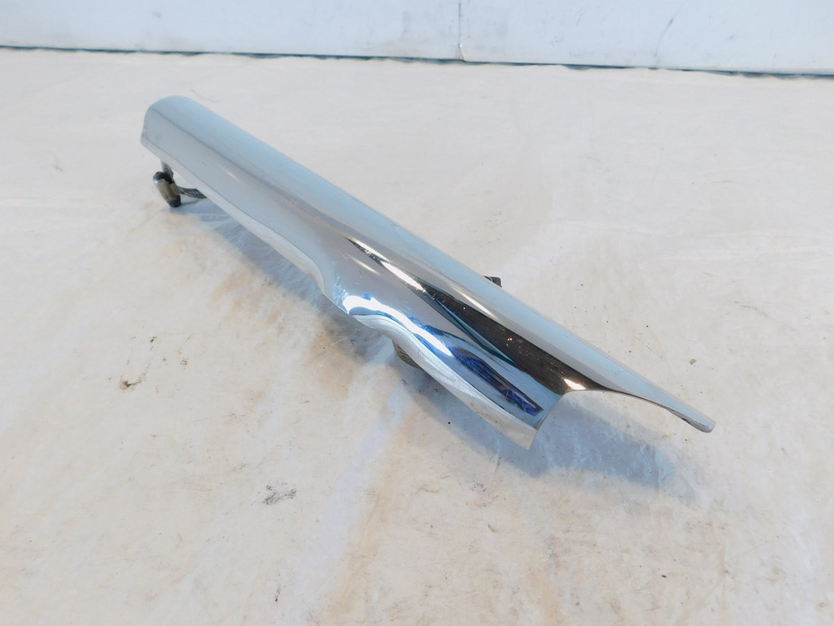 Harley Touring Electra Glide & Road King Bottom Exhaust Pipe Heat Shield Cover - C3 Cycle
