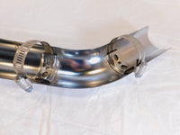 Harley Sportster 883 & 1200 Rear Chrome Exhaust Header Pipe Cover Heat Shield - C3 Cycle