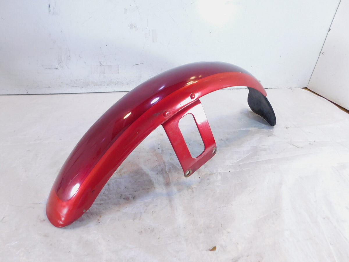 Harley Davidson Dyna Wide Glide Softail Red Front Wheel Cover Fender & Mud Guard - C3 Cycle