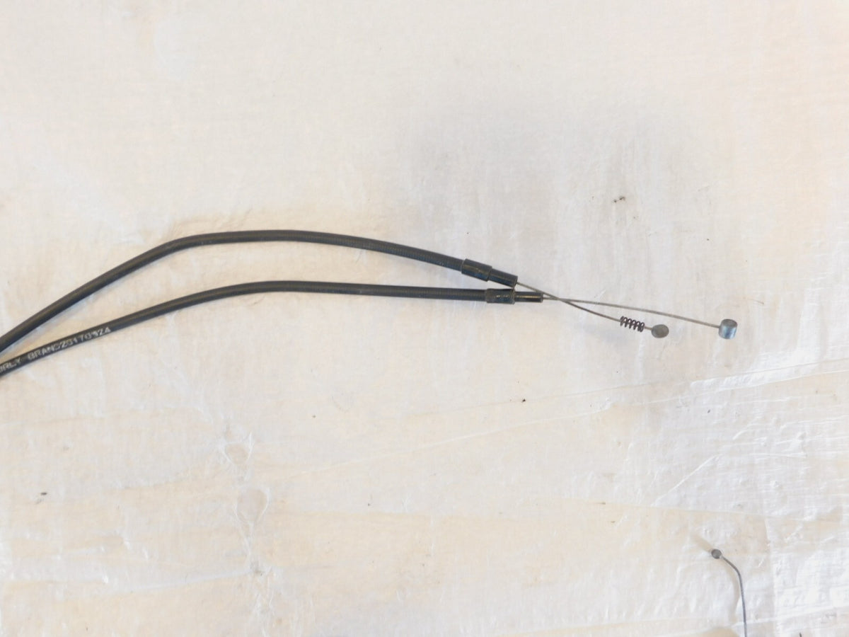 2006-2017 Harley Davidson Dyna Wide Glide & Low Rider Throttle Cable Line Wires - C3 Cycle