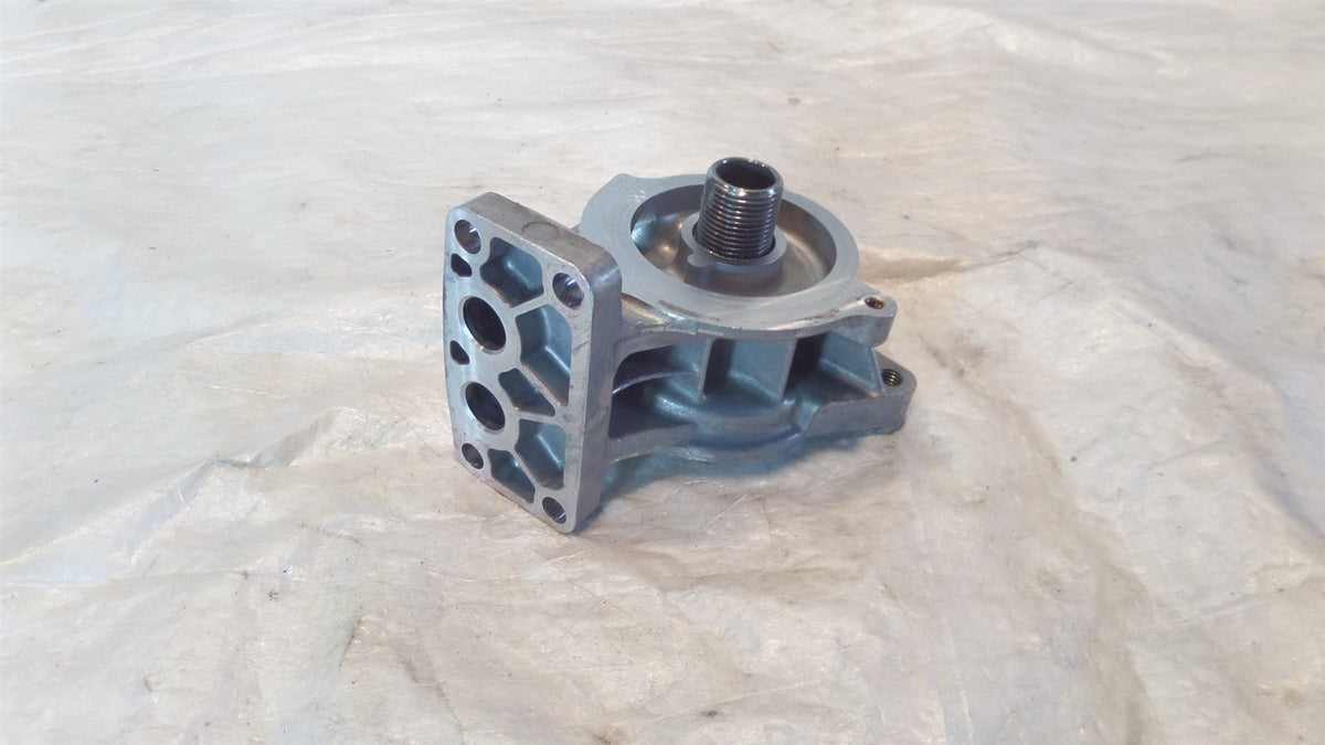 2007-2012 Kawasaki Ninja ZX-6R ZX600 Engine Motor Oil Cooler Mount Case - C3 Cycle