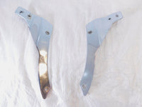 Yamaha V-Star XVS650 Classic Silverado Rear Passenger Sissy Bar Bracket Mounts - C3 Cycle