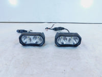 1998-01 Honda Interceptor VFR800 Traveller Front Left/Right White LED Fog Lights - C3 Cycle