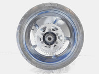 2003-2009 Yamaha YZFR6S YZF R6S & YZFR6 R6 Blue Rear Wheel Rim and Rotor - Bent - C3 Cycle