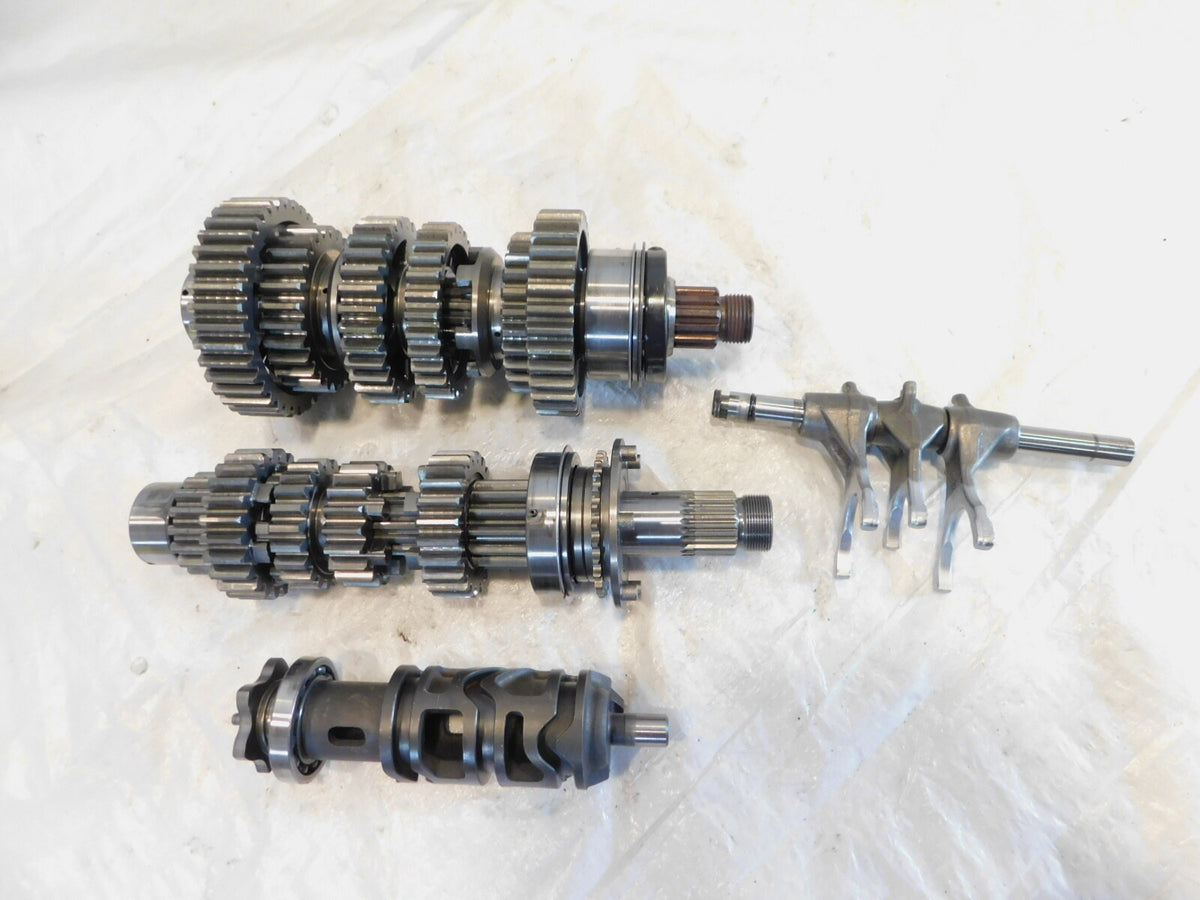 Triumph Daytona 600 TT600 Speed Four Transmission Gears & Shifter Drum w/ Forks - C3 Cycle