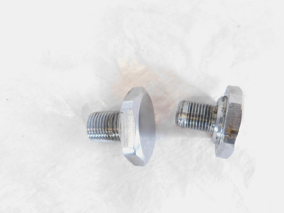 Two Harley Davidson Touring Dyna & Softail Wide Glide Front Fork Tube Plug Caps - C3 Cycle