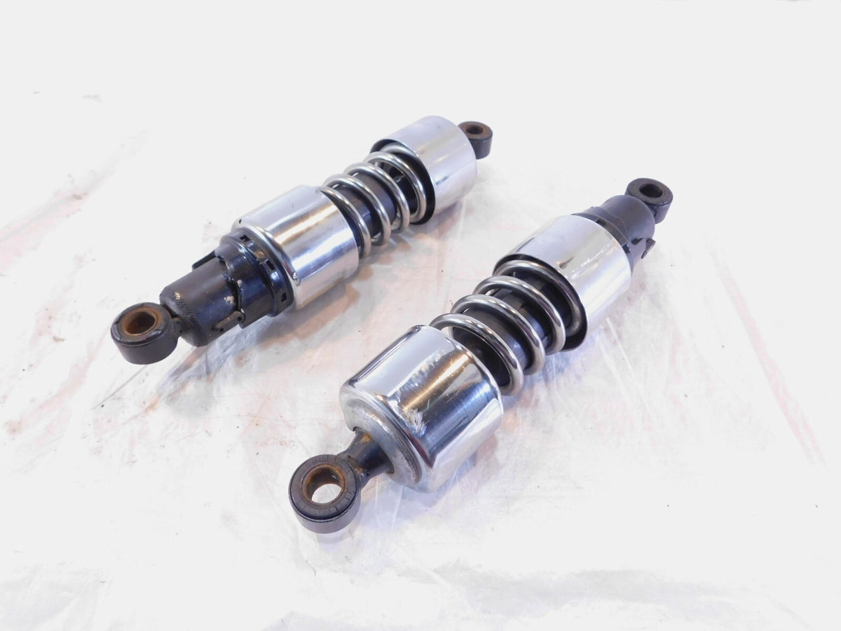 Harley Sportster 883 & Ironhead 1000 & 1100 Chrome Rear Shock Absorbers - C3 Cycle