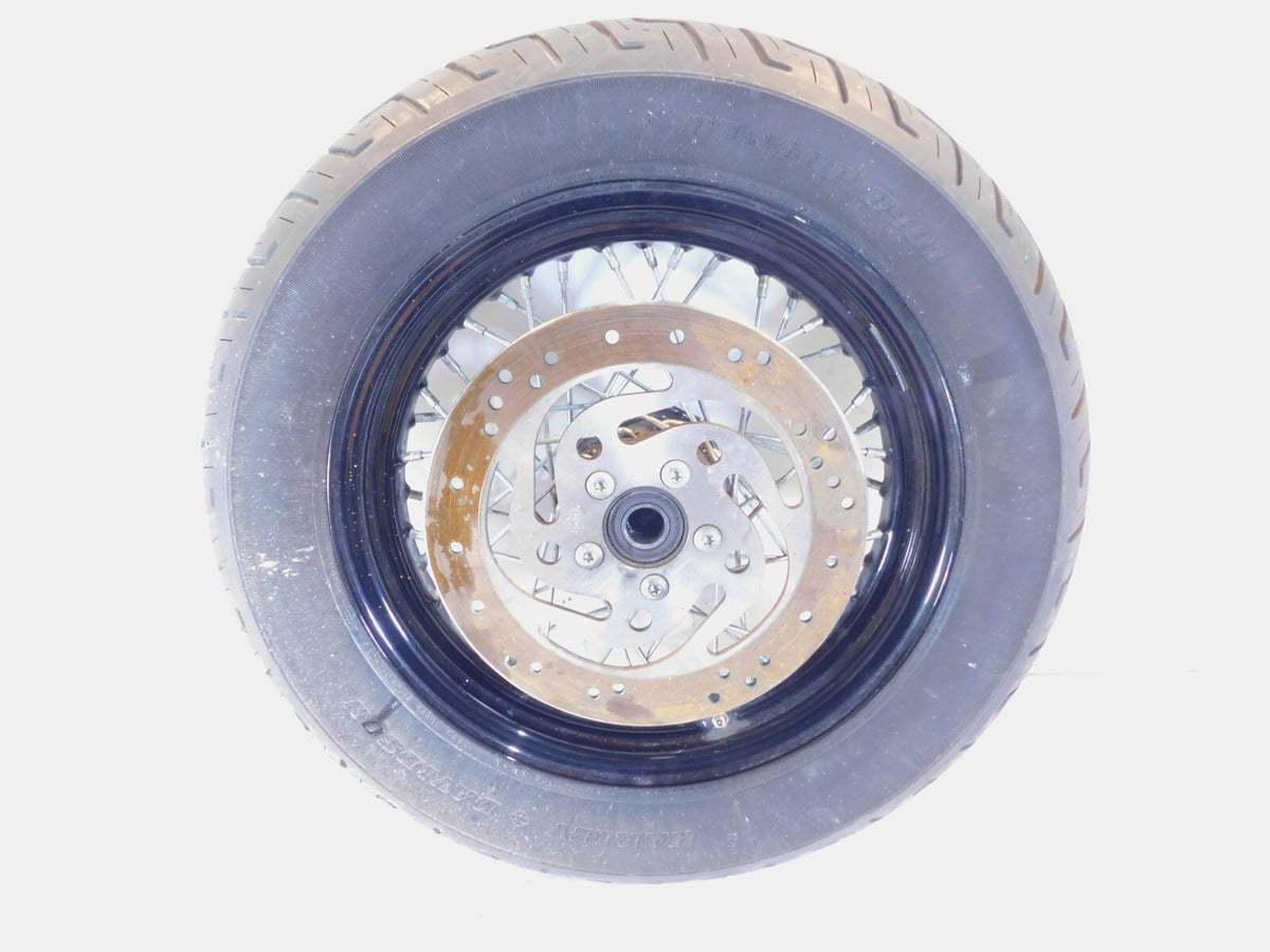 2007 Harley Davidson Sportster XL1200N 16" Black Laced Rear Wheel Rim & Tire - C3 Cycle