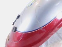 89 Yamaha Virago 1100 XV1100 Red & Silver Tail Rear Wheel Fender Mudguard Cover - C3 Cycle