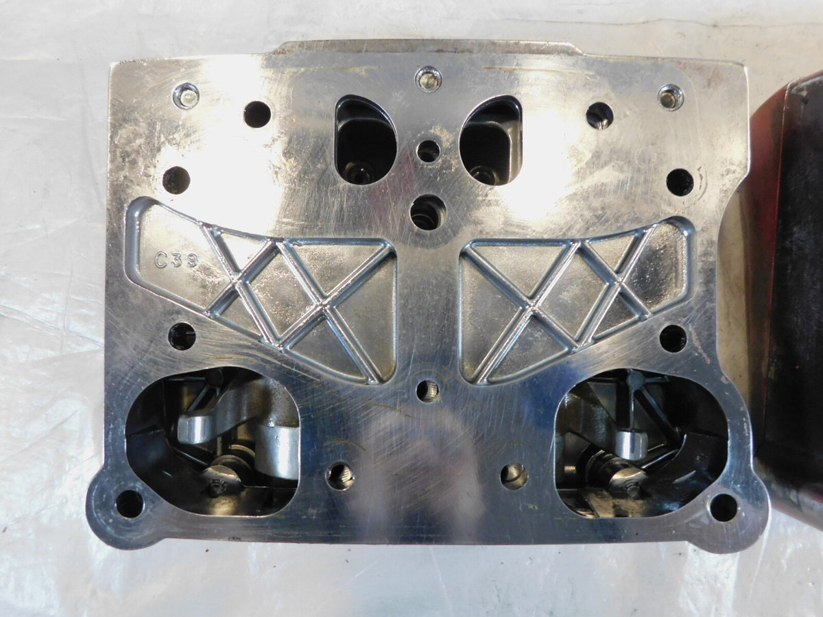 Harley Davidson Touring Dyna & Softail Red Cylinder Head Rocker Arms & Top Boxes - C3 Cycle