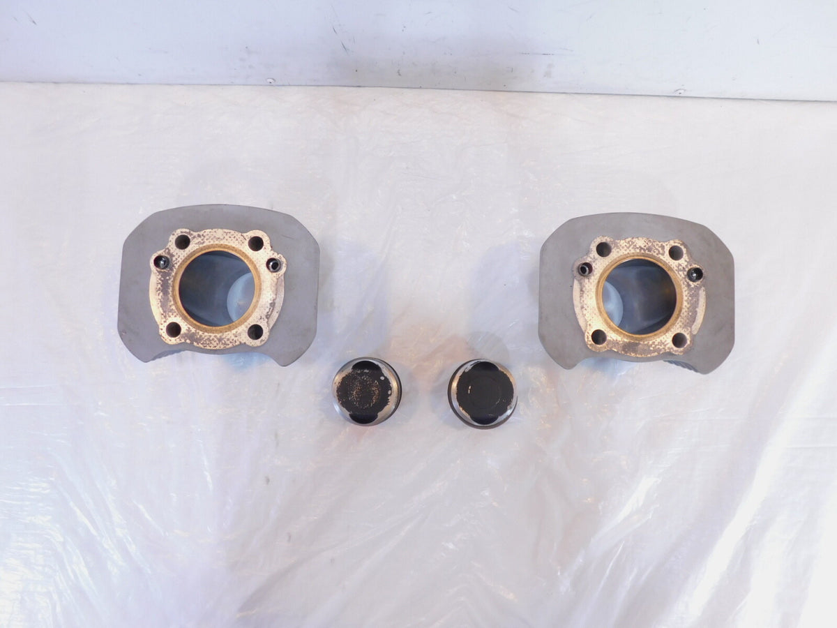 Harley Davidson Sportster 883 Custom & Low Silver Cylinders w/ Pistons 16545-04 - C3 Cycle