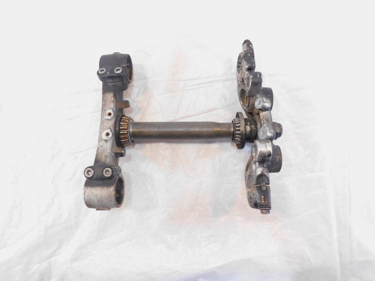 1984-1999 Yamaha Virago 750 700 1000 1100 Front Fork Triple Trees Steering Stem - C3 Cycle