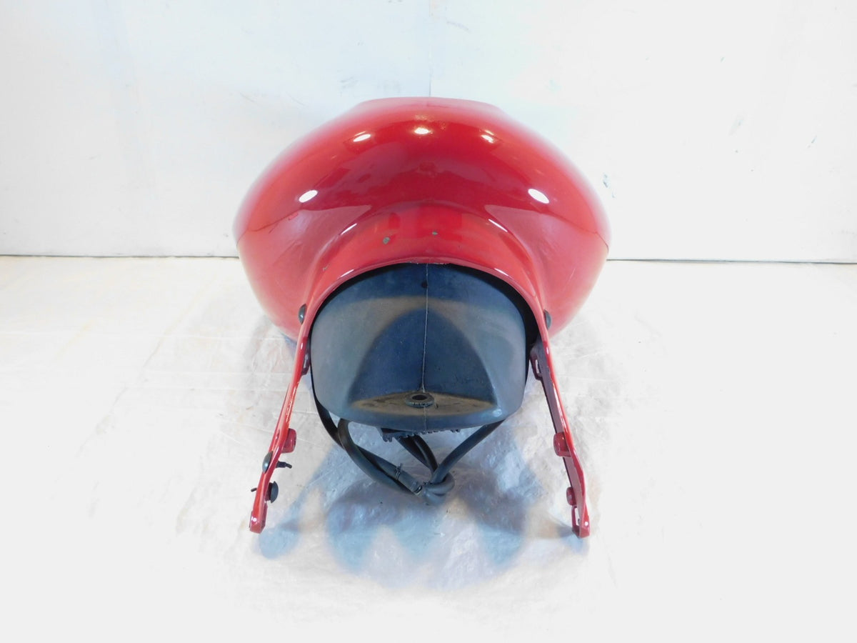 97-00 BMW F650 Funduro F650ST Gas Petrol Fuel Tank Reservoir Cell & Red Cover - C3 Cycle