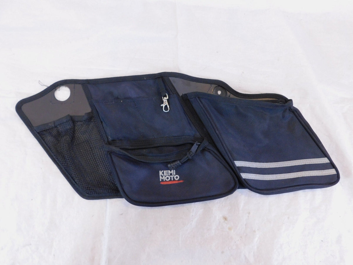 Harley Davidson Road King Electra Glide Black Left Black Saddlebag Side Bag - C3 Cycle
