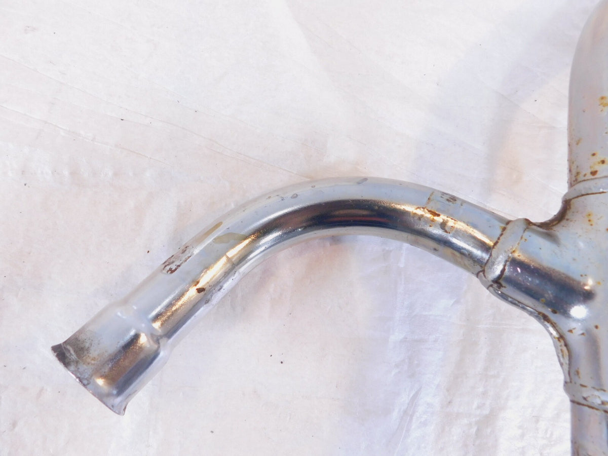 Harley Davidson Dyna Super Glide Low Rider Chrome Rear Exhaust Header Pipe - C3 Cycle