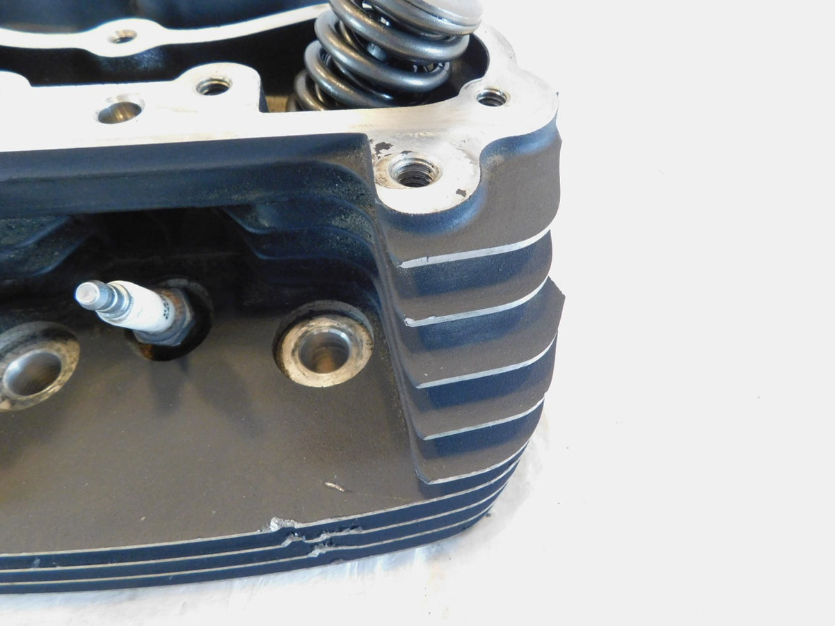 Harley Davidson Touring Softail & Dyna Black Cylinder Heads w/ Springs & Valves - C3 Cycle
