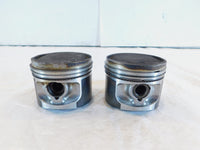 Pair Harley Davidson Sportster 883 Engine Motor Silver Cylinder Pistons Pair - C3 Cycle
