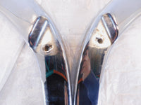 Yamaha V-Star XVS 650 Classic Silverado Chrome Rear Wheel Fender Support Struts - C3 Cycle