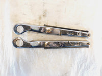 Harley Davidson Sportster XL 883 & 1200 Chrome Rear Fender Frame Strut Covers