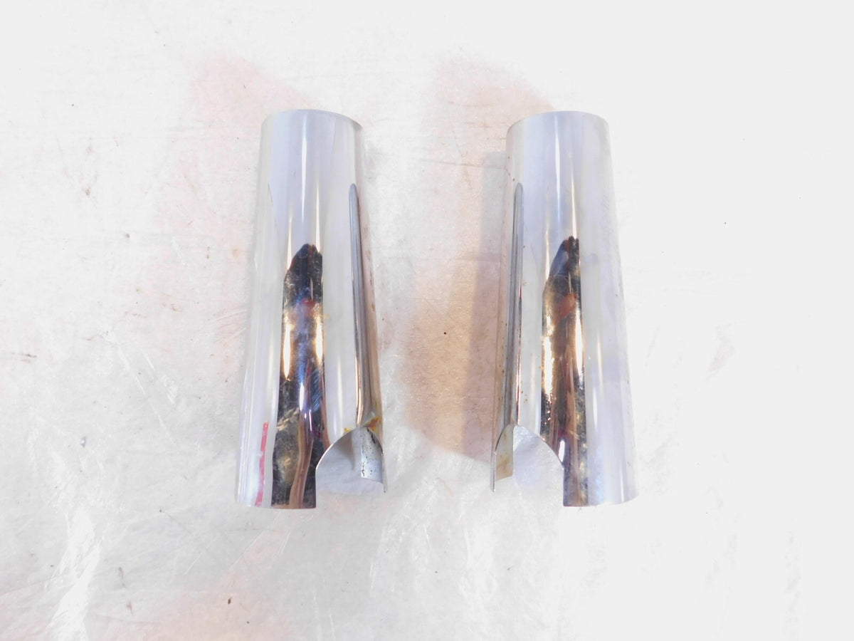 Kawasaki Vulcan 800 1500 Classic VN1500 VN800 Upper Front Fork Tube Tin Covers - C3 Cycle