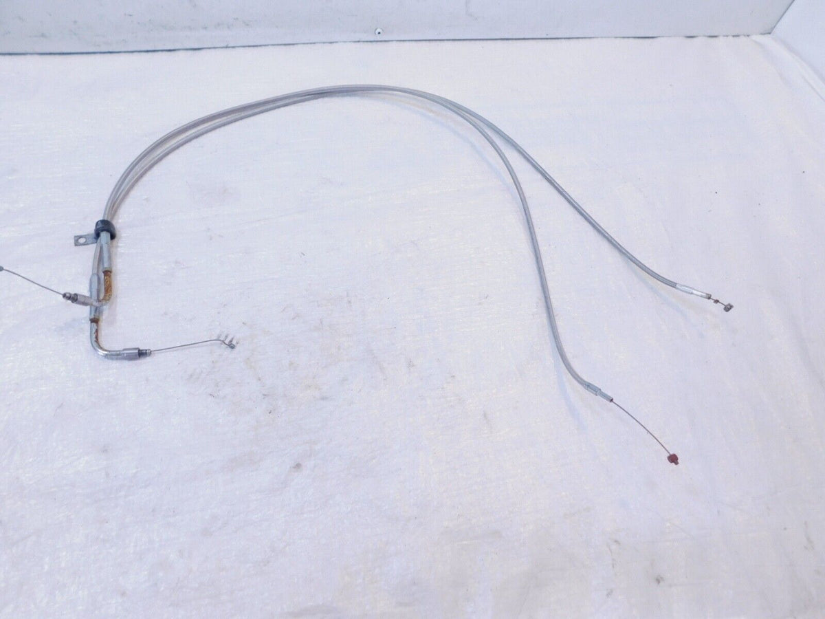 Harley Davidson Softail EVO Heritage Classic & Fat Boy Throttle Cable Lines - C3 Cycle