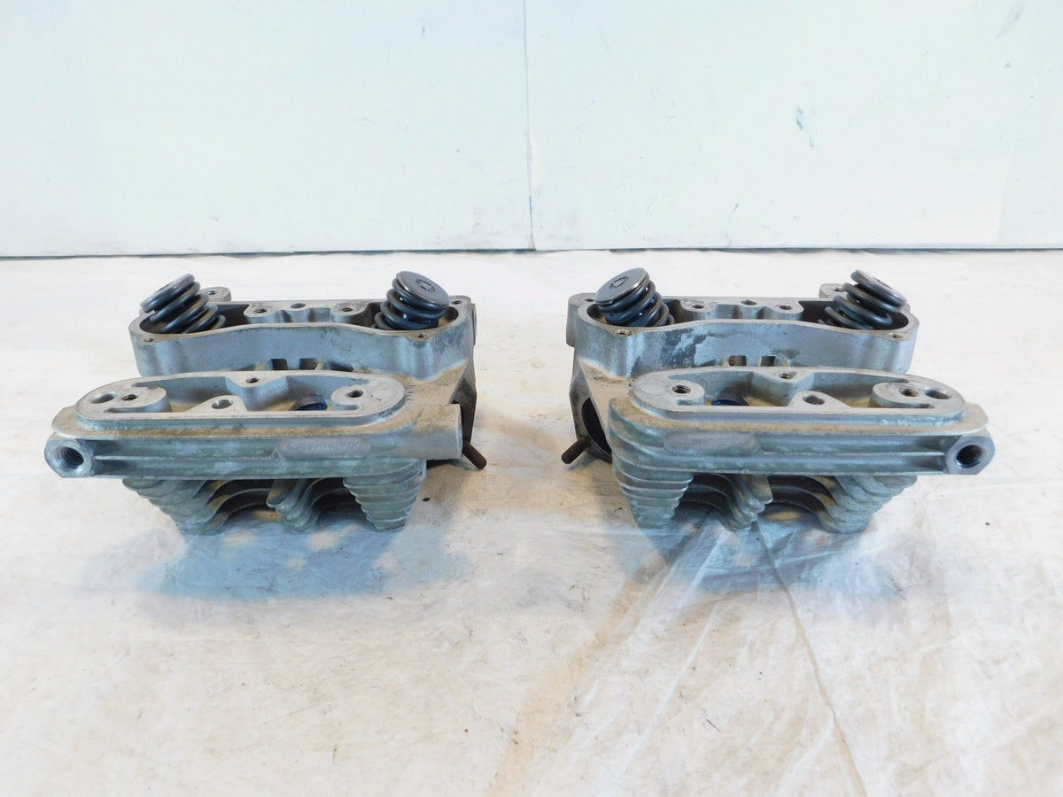 Harley Sportster 883 Front & Rear Engine Motor Cylinder Heads Springs & Valves - C3 Cycle