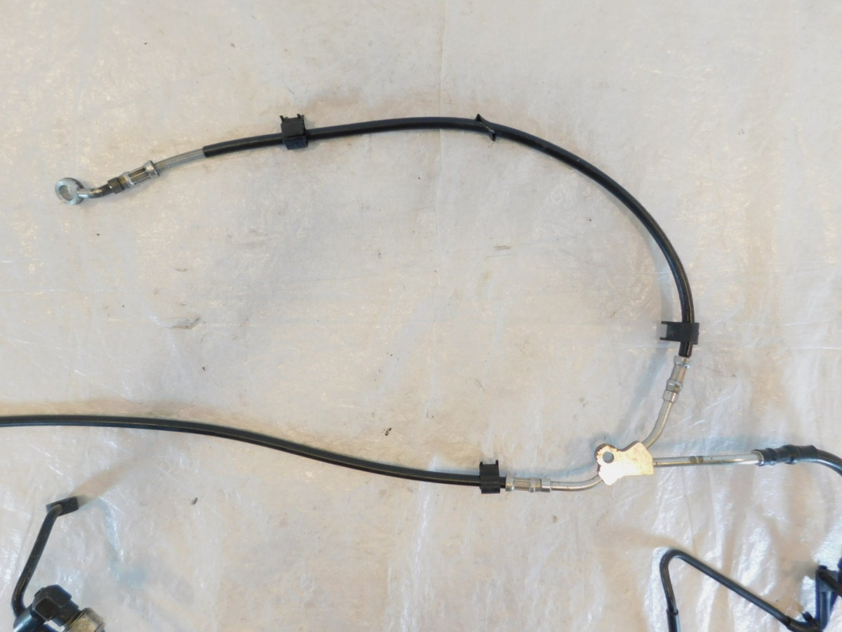 Harley Tri Glide Ultra & Freewheeler Trike Rear Left Right Rear Brake Hose Line - C3 Cycle