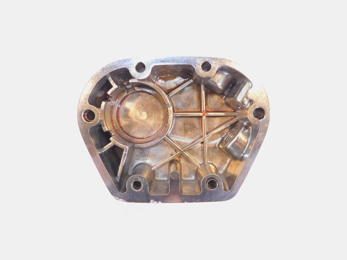 Indian Gilroy Scout & Chief Transmission Trap Door Right Chrome Side Cover - C3 Cycle