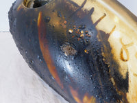 03 2003 Indian Gilroy Scout Left Side Fuel Gas Petrol Tank White- Rusty - C3 Cycle