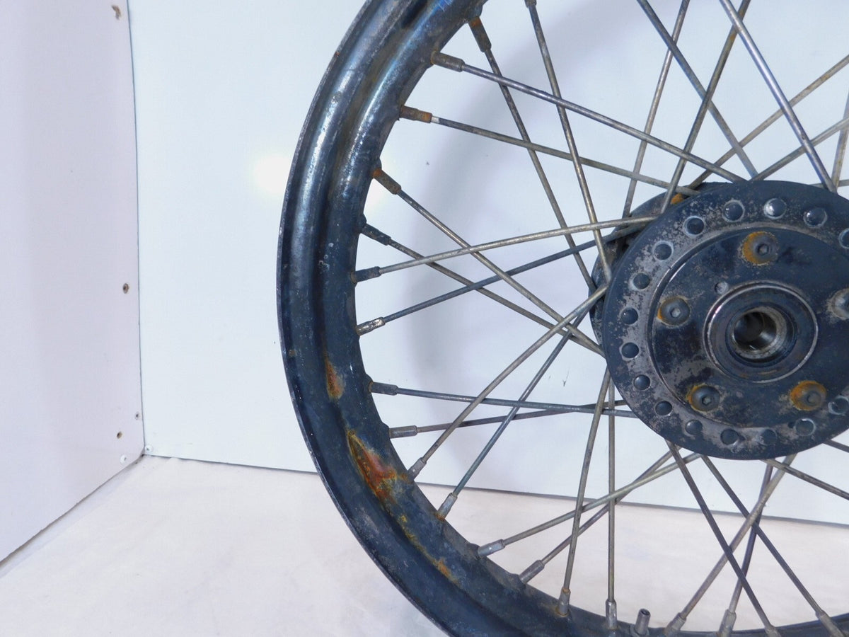 2002 & 2003 Indian Gilroy Scout Front 19" Laced Spoked Wheel Hub & Rim