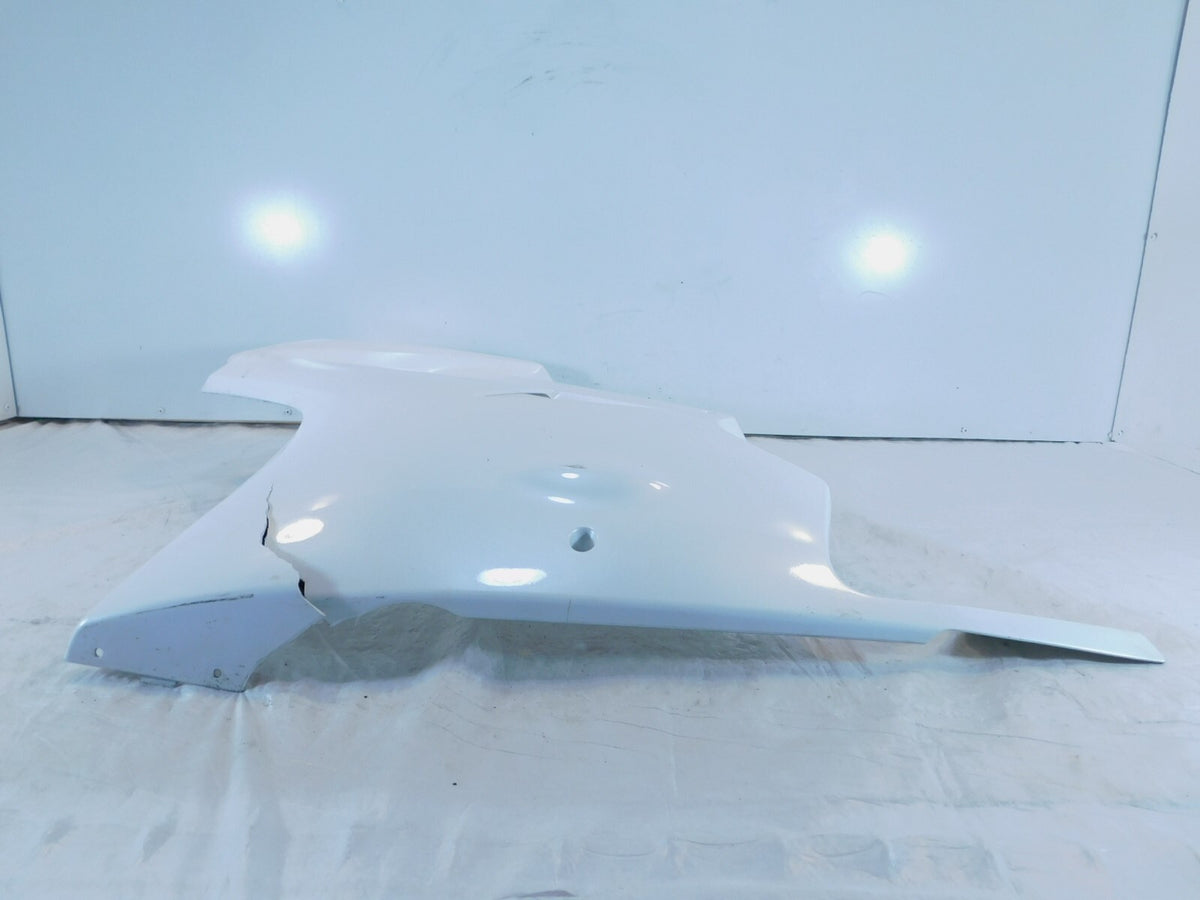 2006 Honda Interceptor VFR800 VFR800A ABS White Front Left Side Fairing -Cracked - C3 Cycle