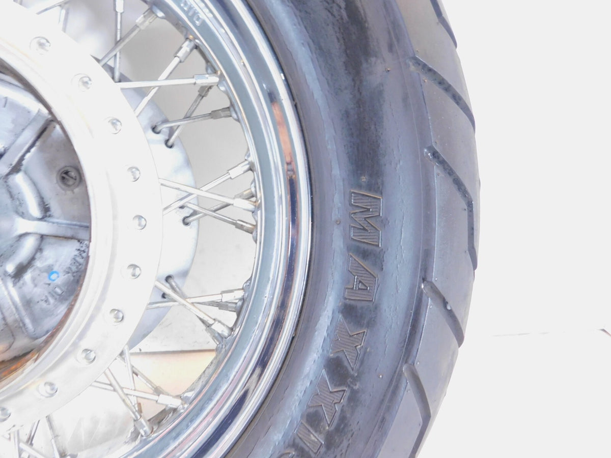 2004-2006 Honda VT750 VT750C Shadow Aero 750 Chrome Laced Rear Wheel Rim & Tire - C3 Cycle
