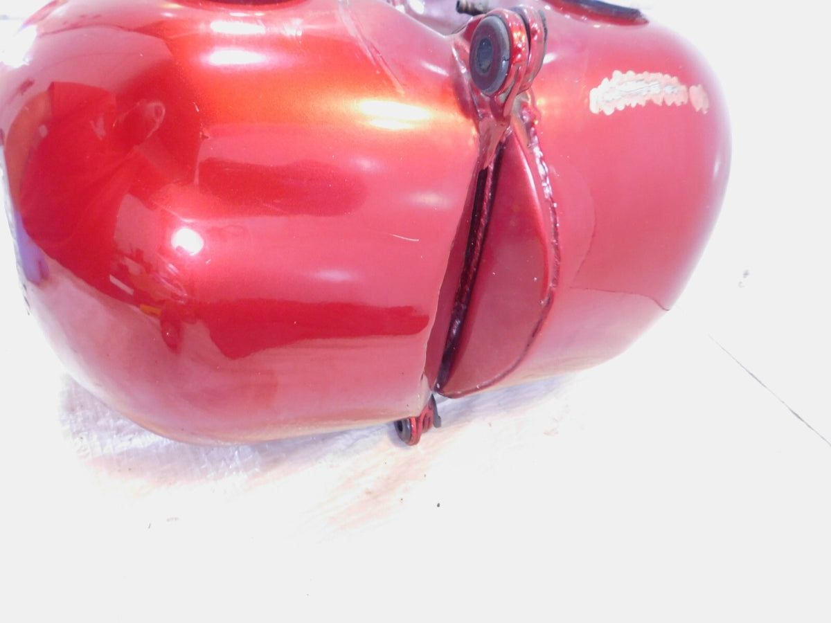 85-90 Harley Davidson Softail FXSTC Custom Left Right Red Fuel Gas Petrol Tanks