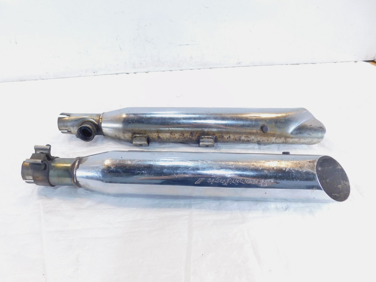 Harley Davidson Sportster 883 & 1200 Screamin Eagle II Exhaust Pipe Mufflers - C3 Cycle