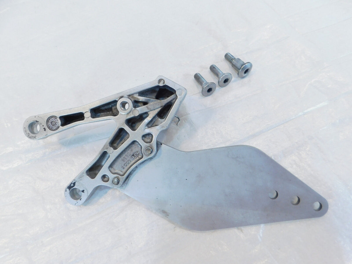2007-2010 Kawasaki Ninja ZX-10R ZX1000 Left Footrest Foot Peg Bracket Mount Stay - C3 Cycle