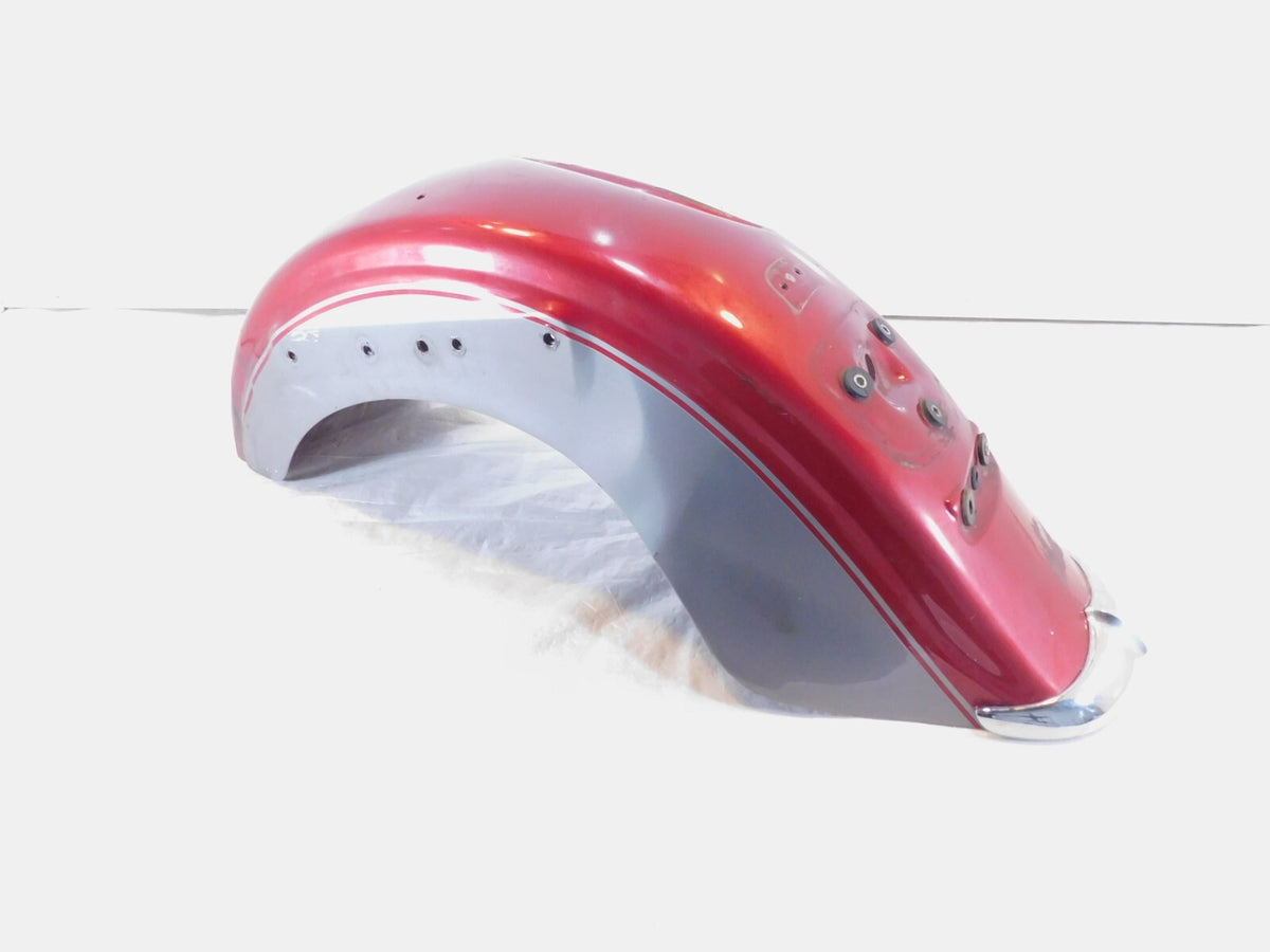 2003 03 Kawasaki Vulcan 1500 Classic VN1500 Red Rear Mudguard Wheel Cover Fender - C3 Cycle