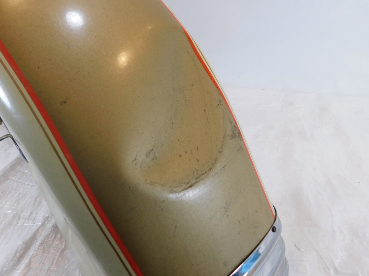 Harley Davidson EVO Touring Electra Glide Tan Front Wheel Cover Fender - C3 Cycle