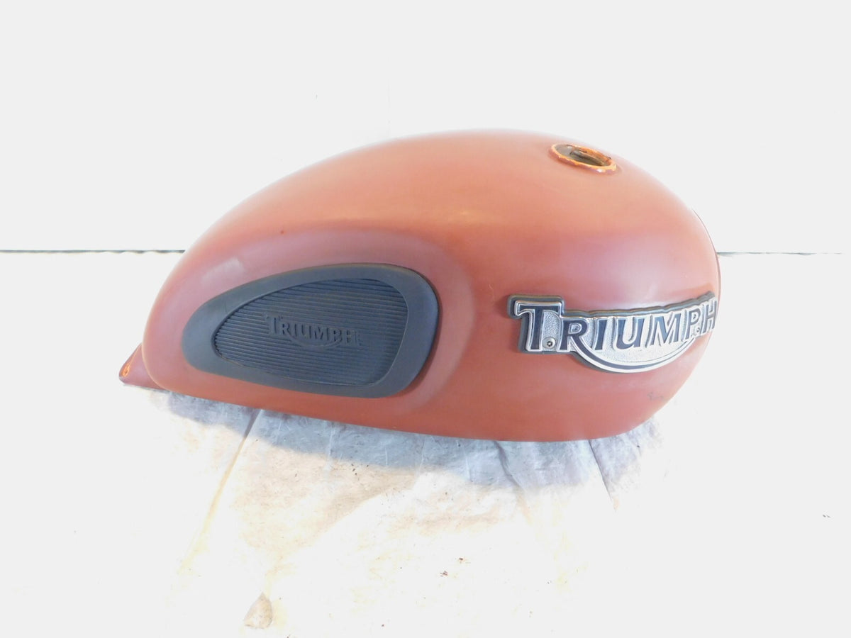 98-03 Triumph Thunderbird Sport 900 Orange Gasoline Petrol Fuel Tank Reservoir - C3 Cycle