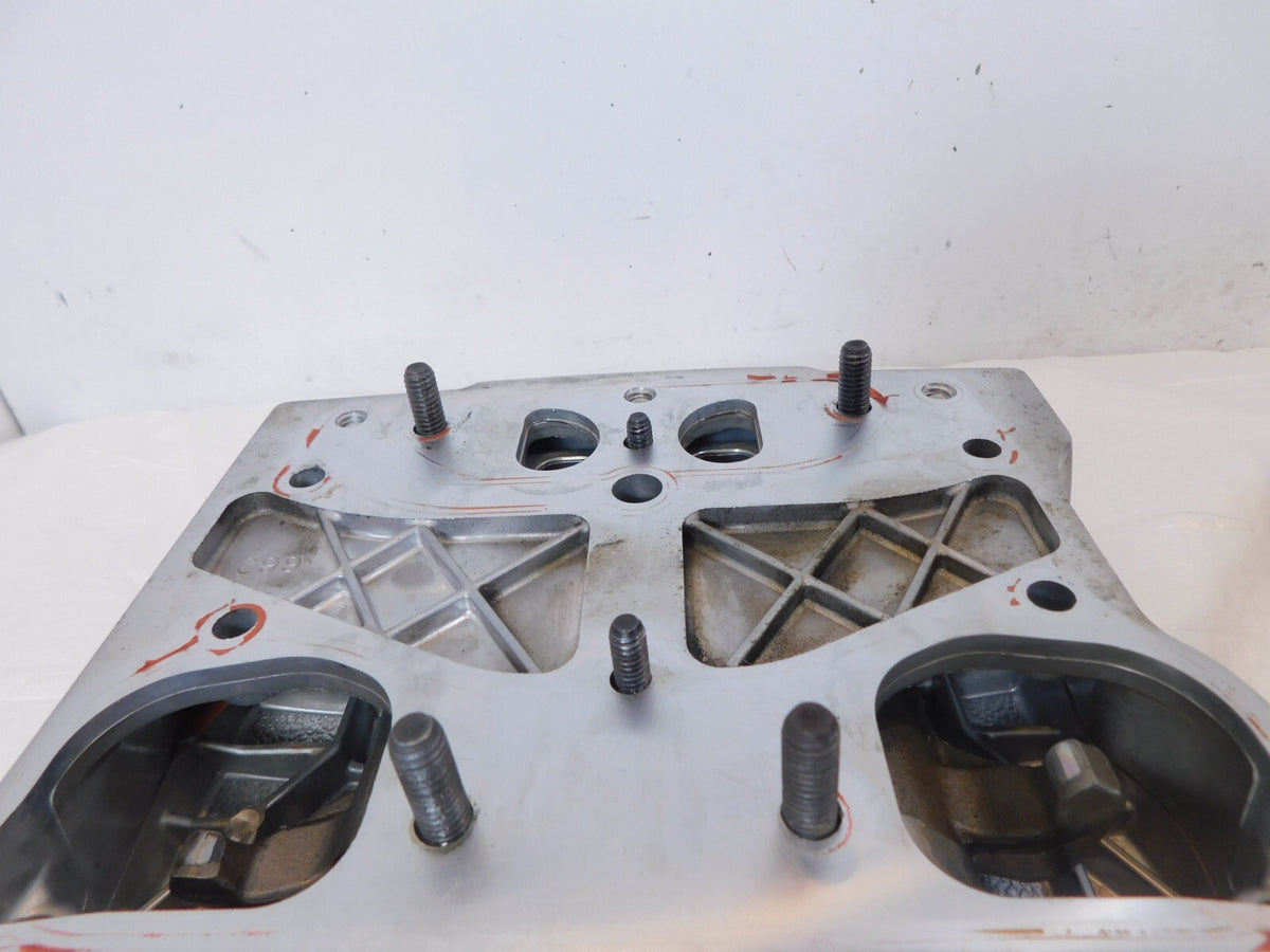 Harley Polished Twin Cam Touring Dyna Softail Cylinder Head Rocker Boxes & Arms - C3 Cycle
