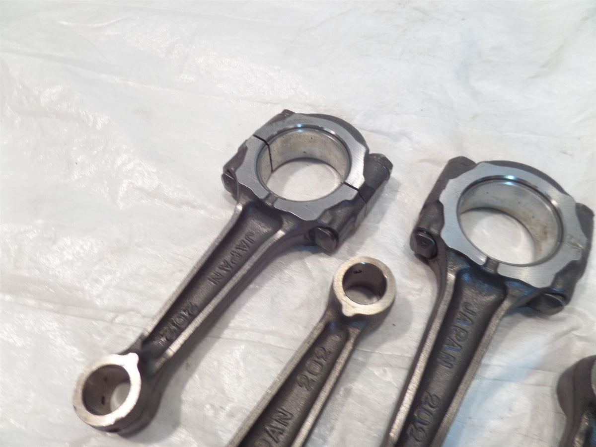 1977 Kawasaki KZ650 C1 Custom Set Engine Crank Crankshaft Piston Connecting Rods - C3 Cycle