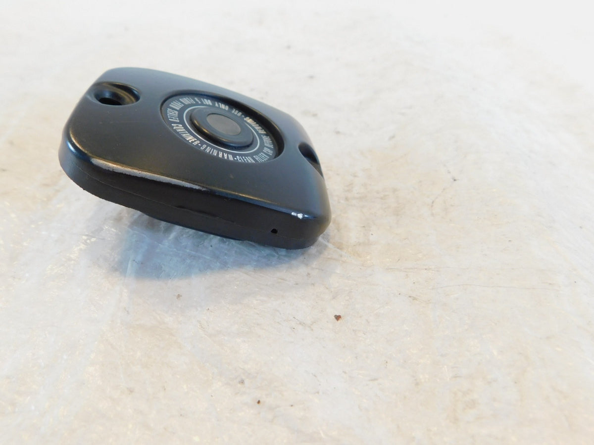 Harley Sportster Softail & Dyna Front Brake Master Cylinder Black Cover Cap Lid - C3 Cycle
