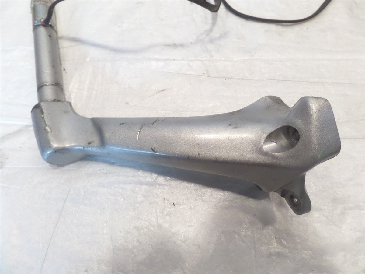 2003-2013 Honda ST1300 ST 1300 Left Silver Heated Handlebar Bar & Bracket Mount - C3 Cycle